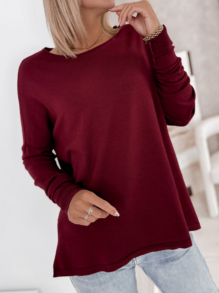 SWEATER TROMSO BURGUNDY