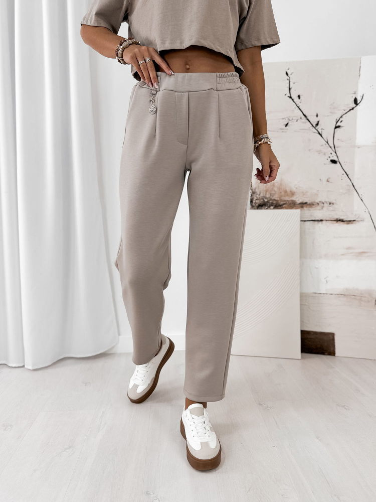 PANTS TORQ DARK BEIGE