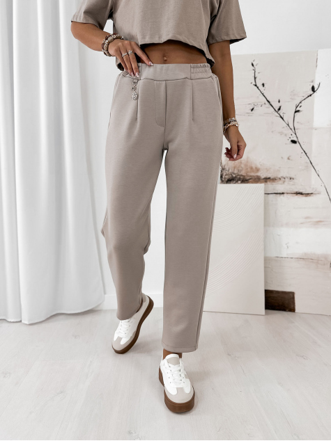PANTS TORQ DARK BEIGE