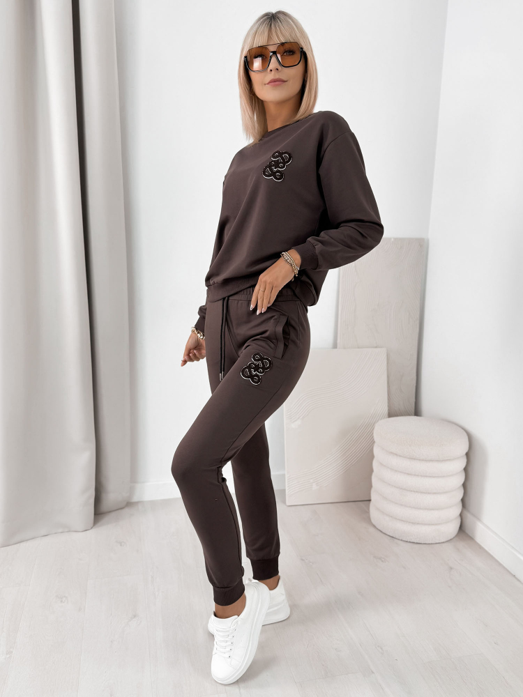 SOUPRAVA DRESS PICARD HNĚDÝ