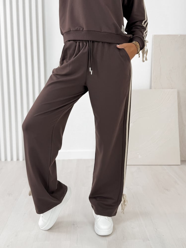 SET DRESS RIKER BROWN