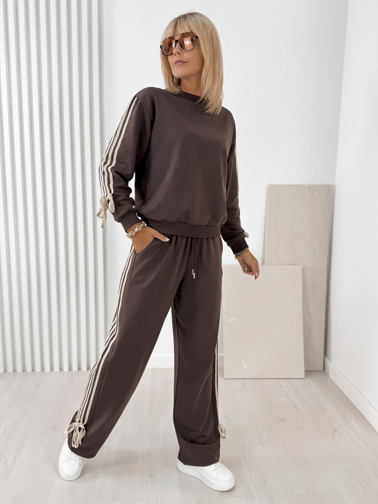 SET DRESS RIKER BROWN