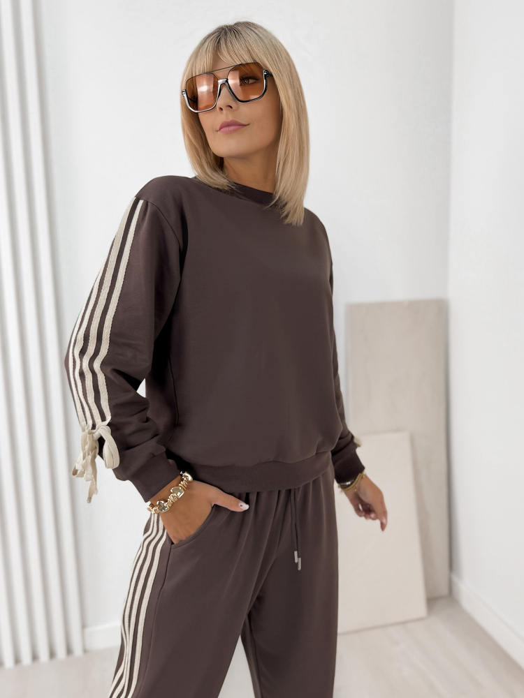 SOUPRAVA DRESS RIKER HNĚDÝ