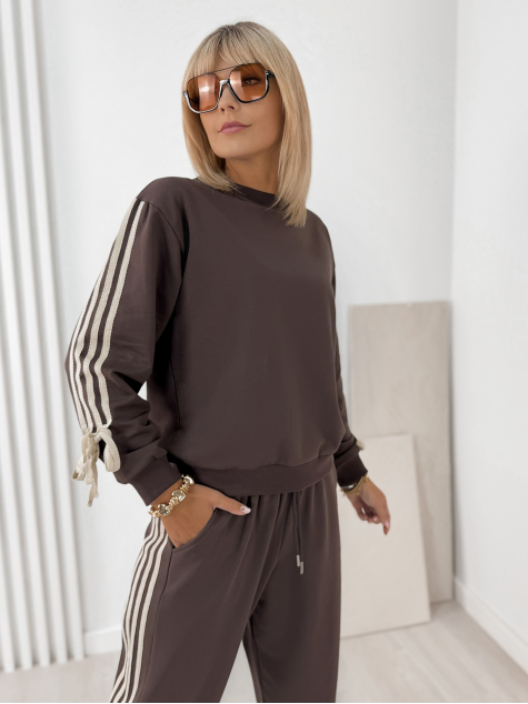 SOUPRAVA DRESS RIKER HNĚDÝ