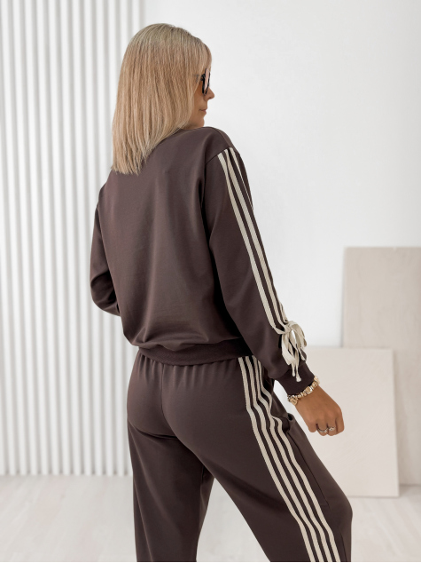 SET DRESS RIKER BROWN