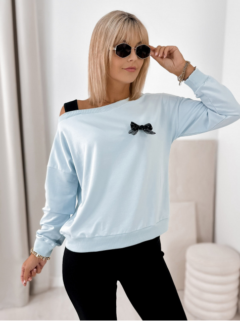 BLOUSE BRONTE BLUE