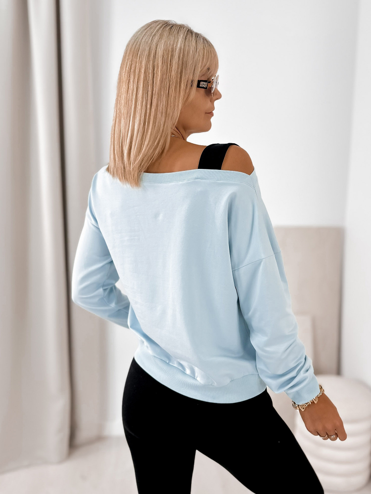 BLOUSE BRONTE BLUE