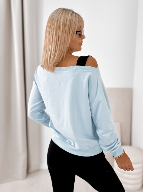 BLUSE BRONTE BLAU