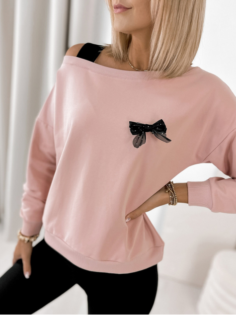 BLOUSE BRONTE POWDER PINK