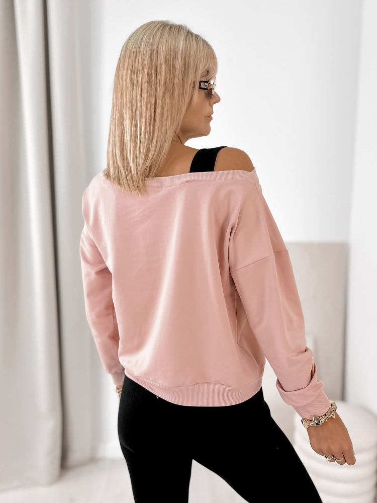 BLOUSE BRONTE POWDER PINK