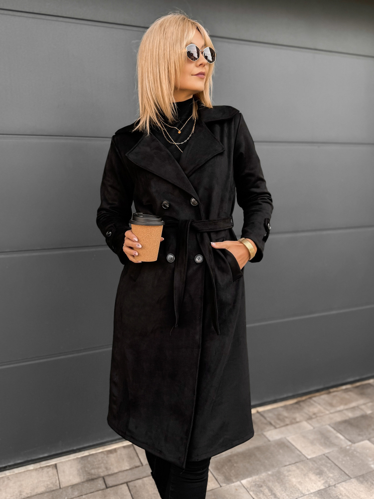 MANTEAU AKRAM NOIR