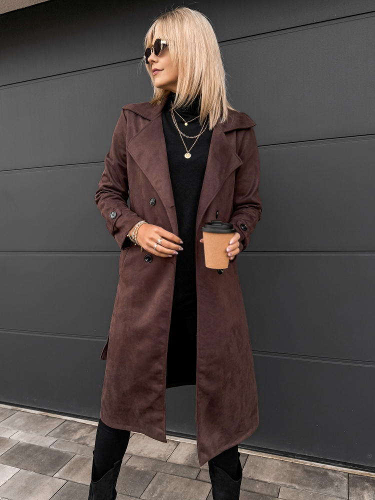 COAT AKRAM BROWN