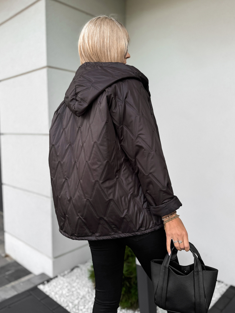 VESTE ELINOR BRUN FONCÉ