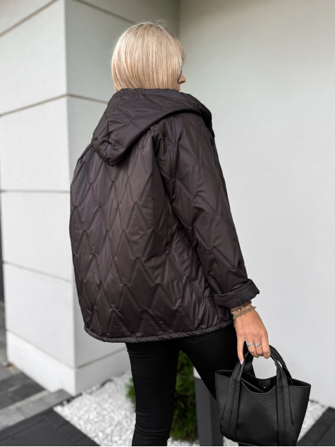 VESTE ELINOR BRUN FONCÉ