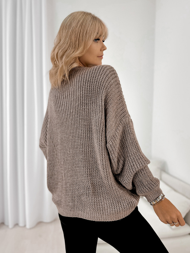 SWEATER LAWRENCE BEIGE FONCÉ