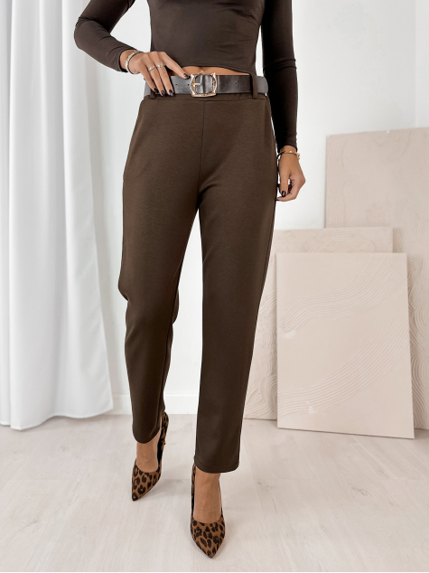 PANTALON CARLOTTE BRUN