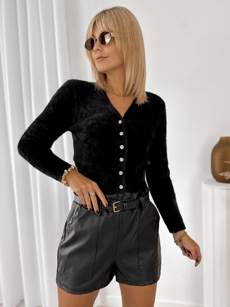CARDIGAN VIOLANTE BLACK