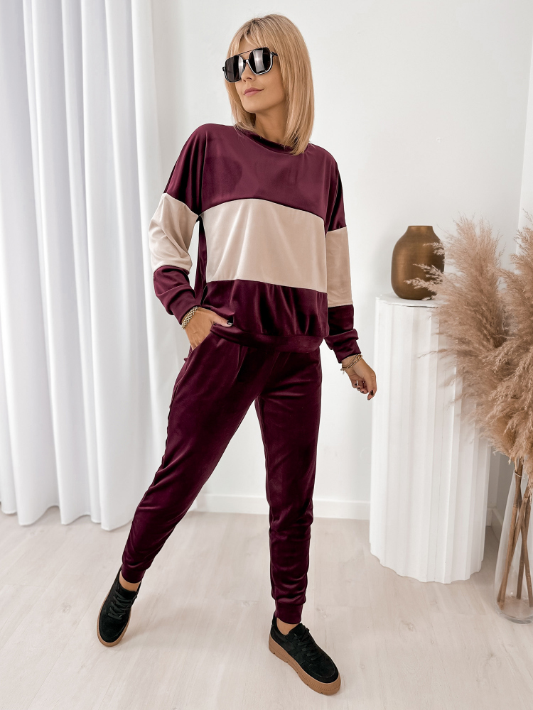 SET DRESS COSIMO BURGUNDY