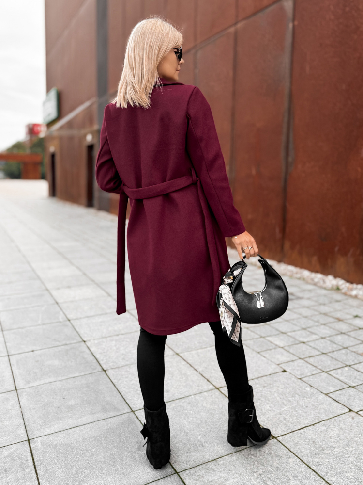 COAT OXFORD BURGUNDY