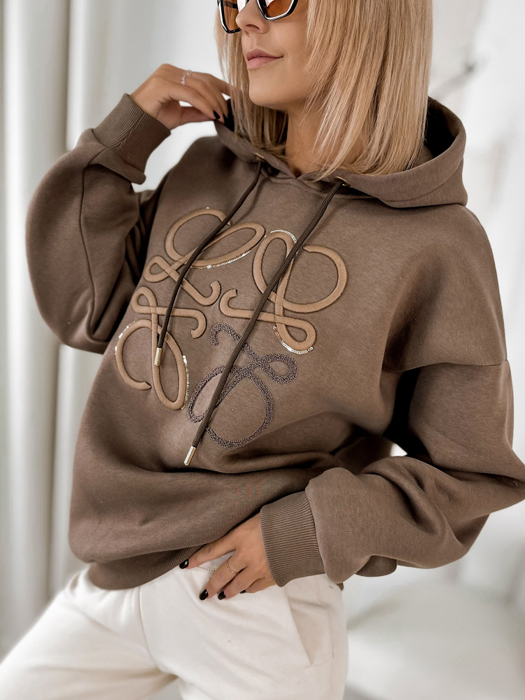 SWEATSHIRT VICENZA BROWN