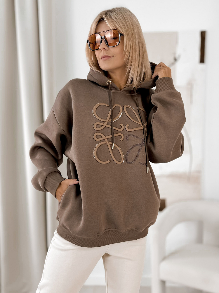 SWEATSHIRT VICENZA BROWN