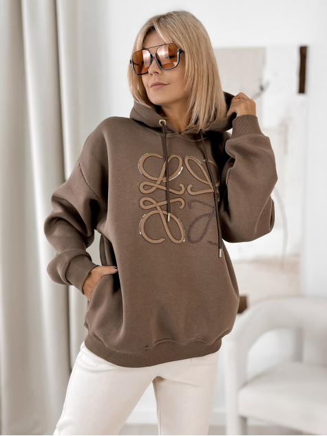 SWEATSHIRT VICENZA BROWN