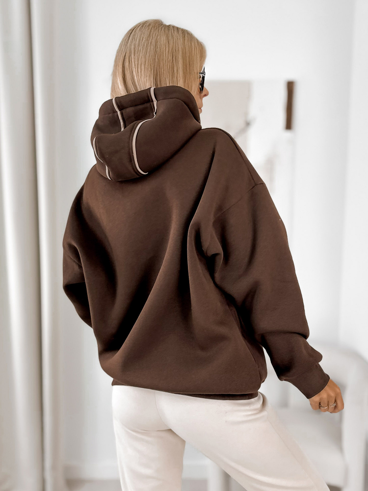 SWEATSHIRT VICENZA DARK BROWN