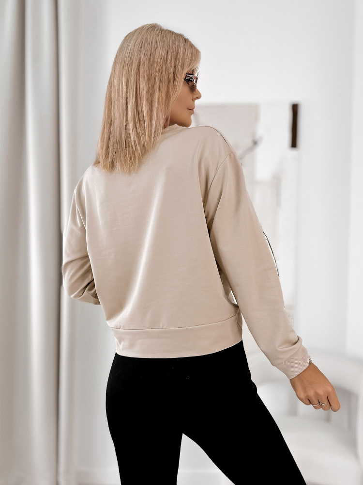 SWEATSHIRT CLORINDA BEIGE