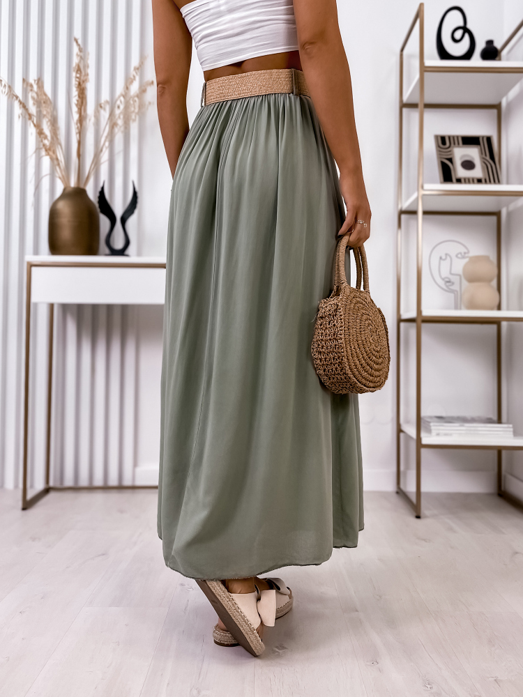 SUKŇA BELLEVUE KHAKI