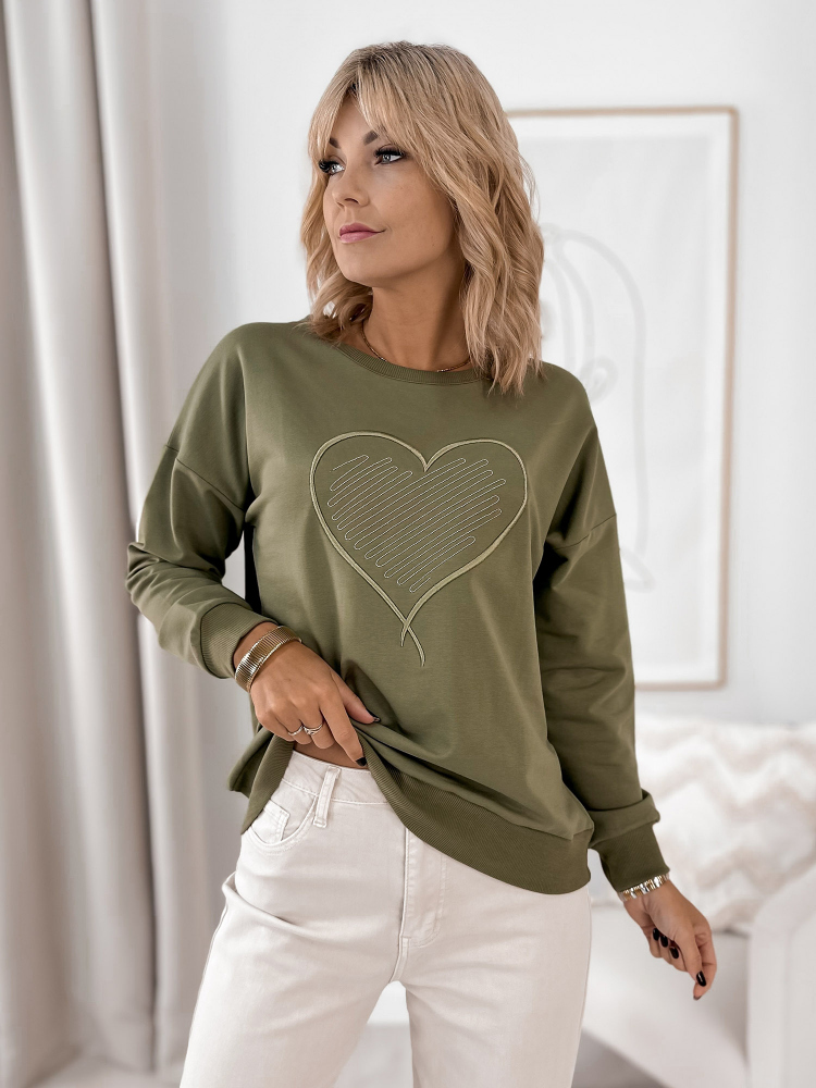 SWEATSHIRT OTTAVIA KHAKI