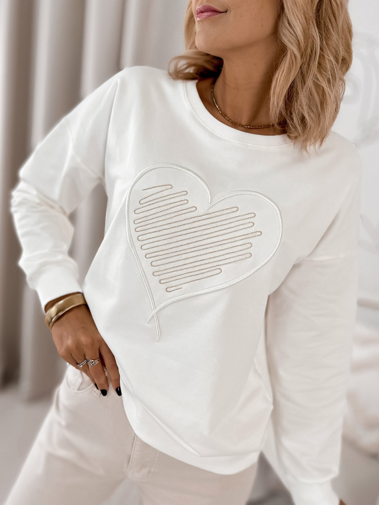 PULL OTTAVIE ÉCRU
