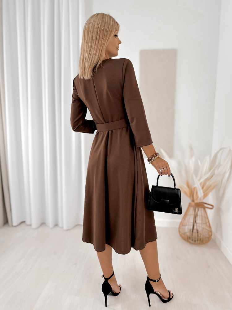 DRESS ALAMEDA BROWN