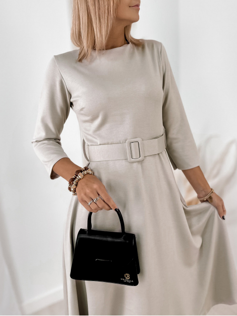 KLEID ALAMEDA BEIGE
