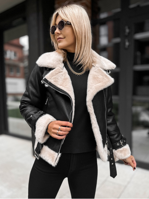 BUNDA ESTRELLA SHEEPSKIN ČERNÁ