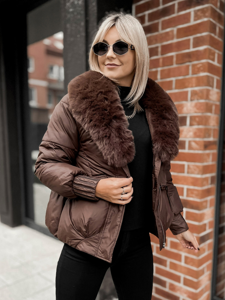 VESTE CORDOBA BRUN