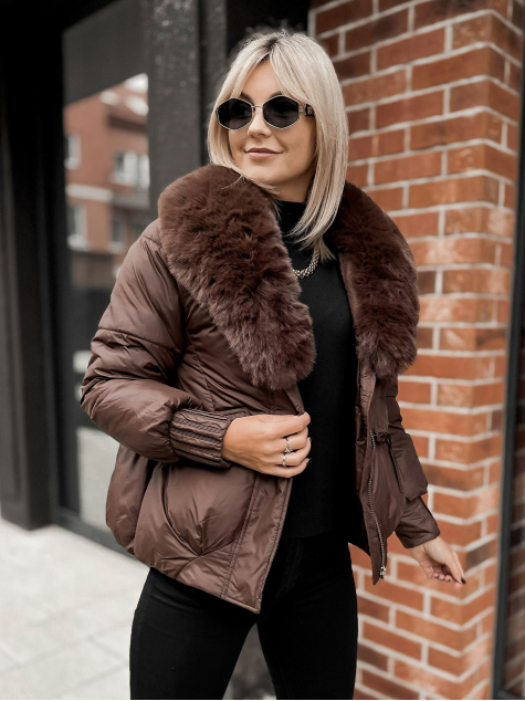 VESTE CORDOBA BRUN