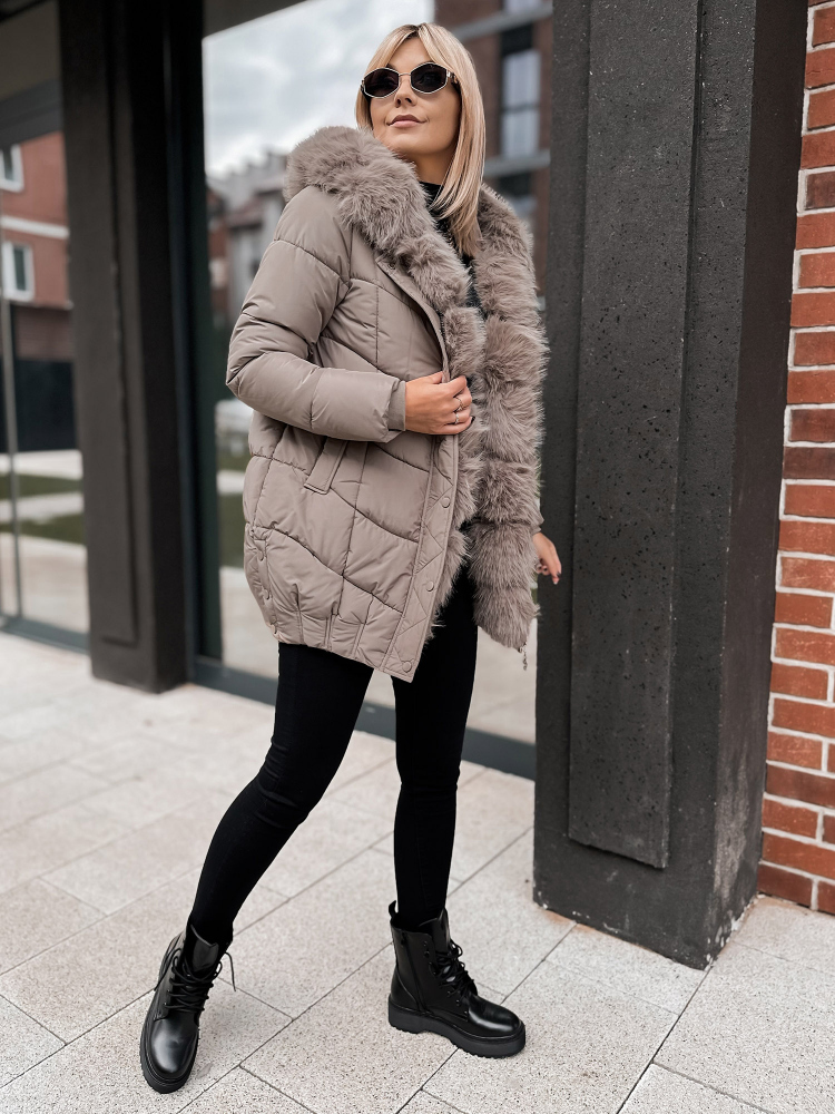 JACKET JORUND DARK BEIGE