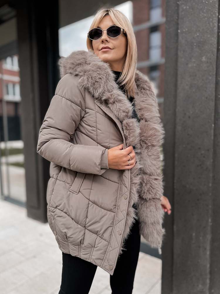 JACKET JORUND DARK BEIGE