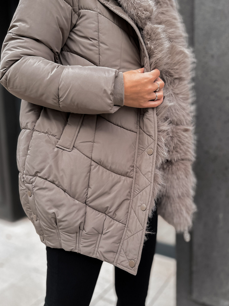 JACKET JORUND DARK BEIGE