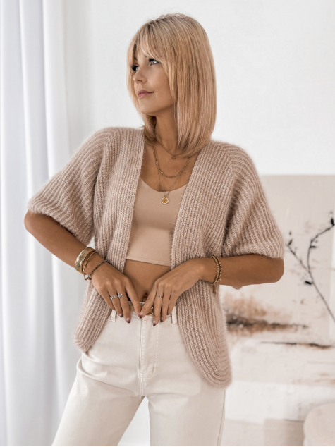 CARDIGAN AUBERON BEJ