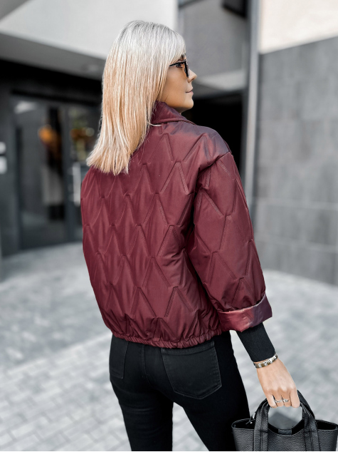 JACKET BRISBANE BURGUNDY