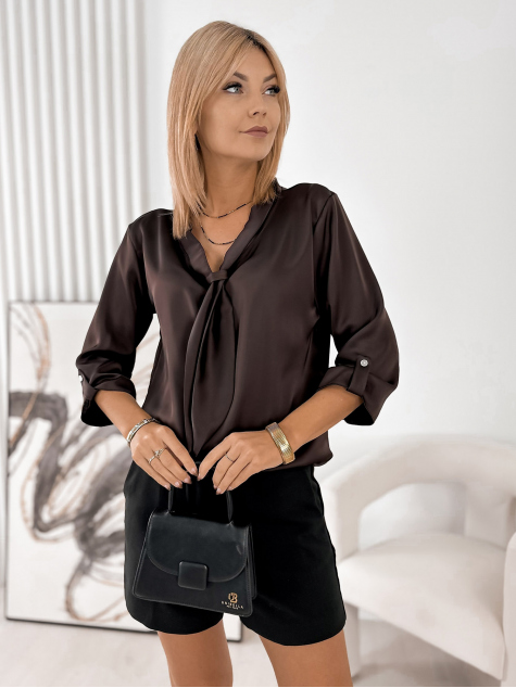 BLÚZ ZINGARA BARNA