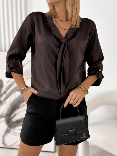BLOUSE ZINGARA BROWN