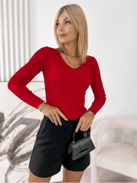 ПУЛОВЕР PERLA ЧЕРВЕН