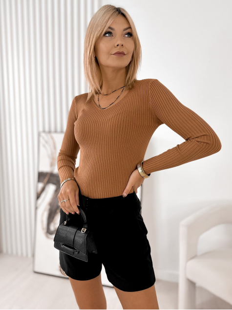 SVETER PERLA KARAMELOVÝ