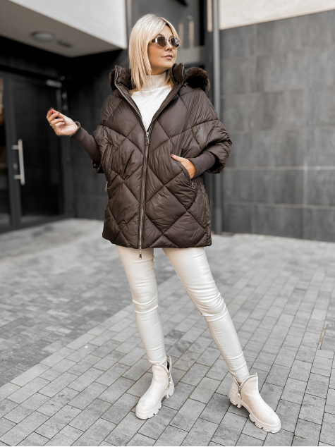 VESTE TARAMIS BRUN