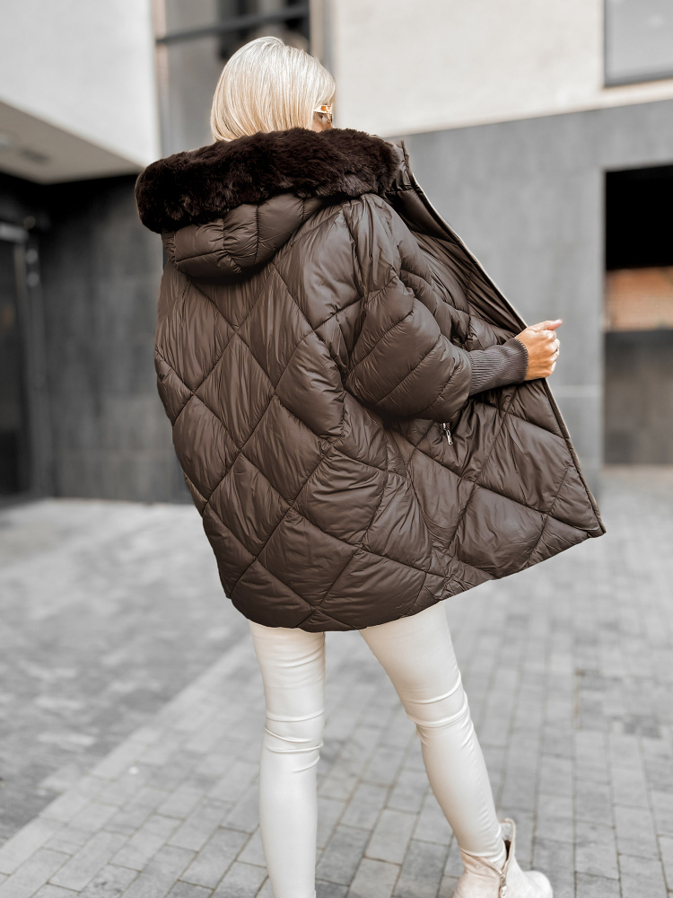 VESTE TARAMIS BRUN