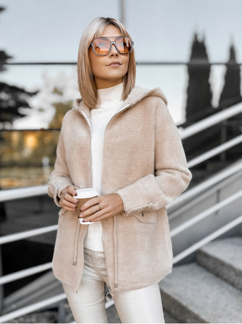 COAT ALPAKA ORRIS BEIGE