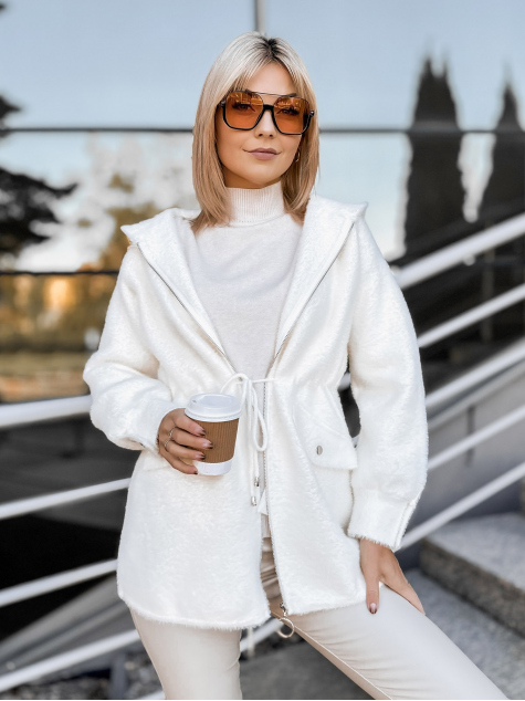 COAT ALPAKA ORRIS ECRU