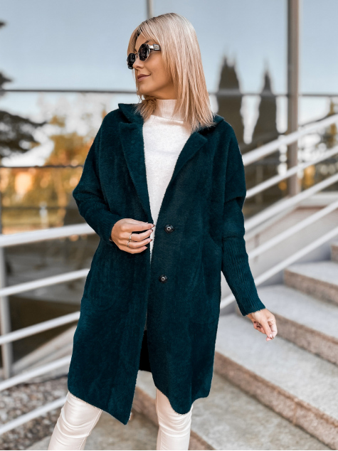 COAT ALPAKA REIL GREEN